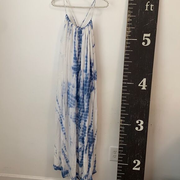 Fashion fuse nwt blue tie dye dress size large - Picture 1 of 7